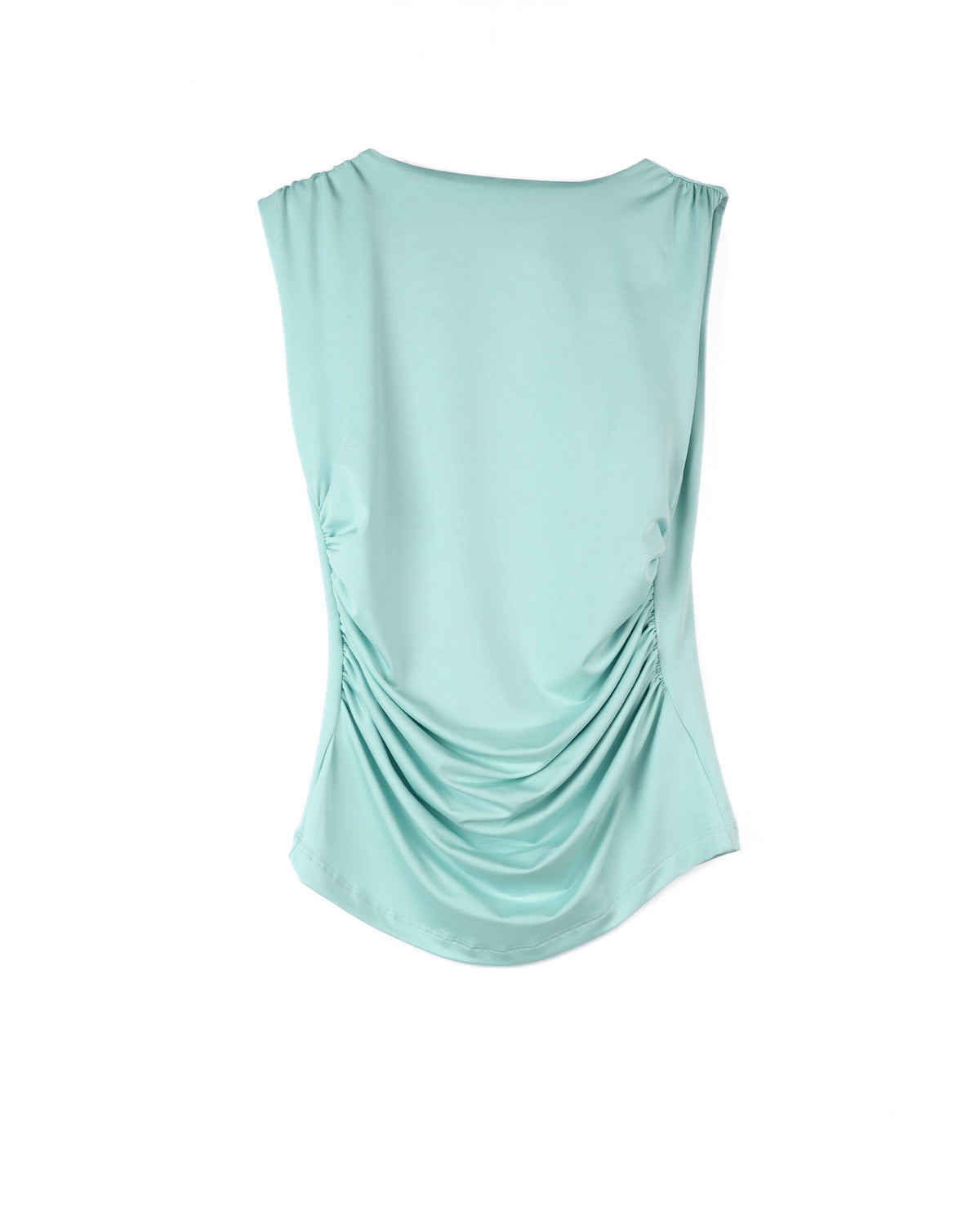 Forever 21 Elegant Ruched-Side Sleeveless Draped Top