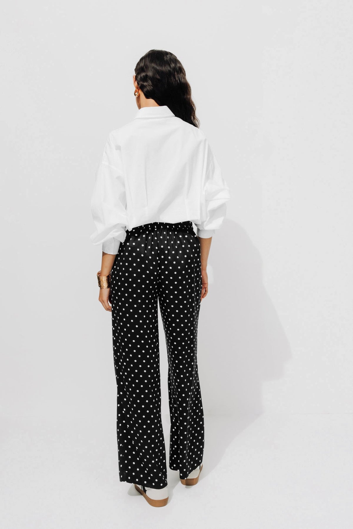 Promod High-Waist Wideleg Trousers