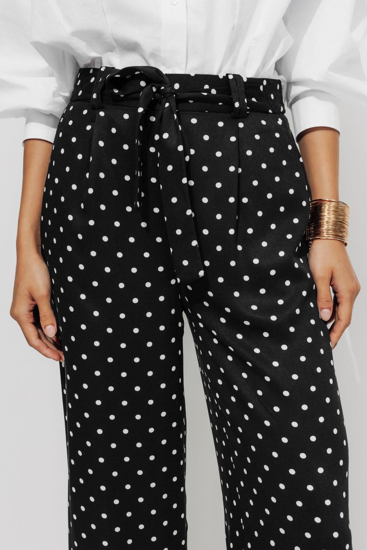 Promod High-Waist Wideleg Trousers