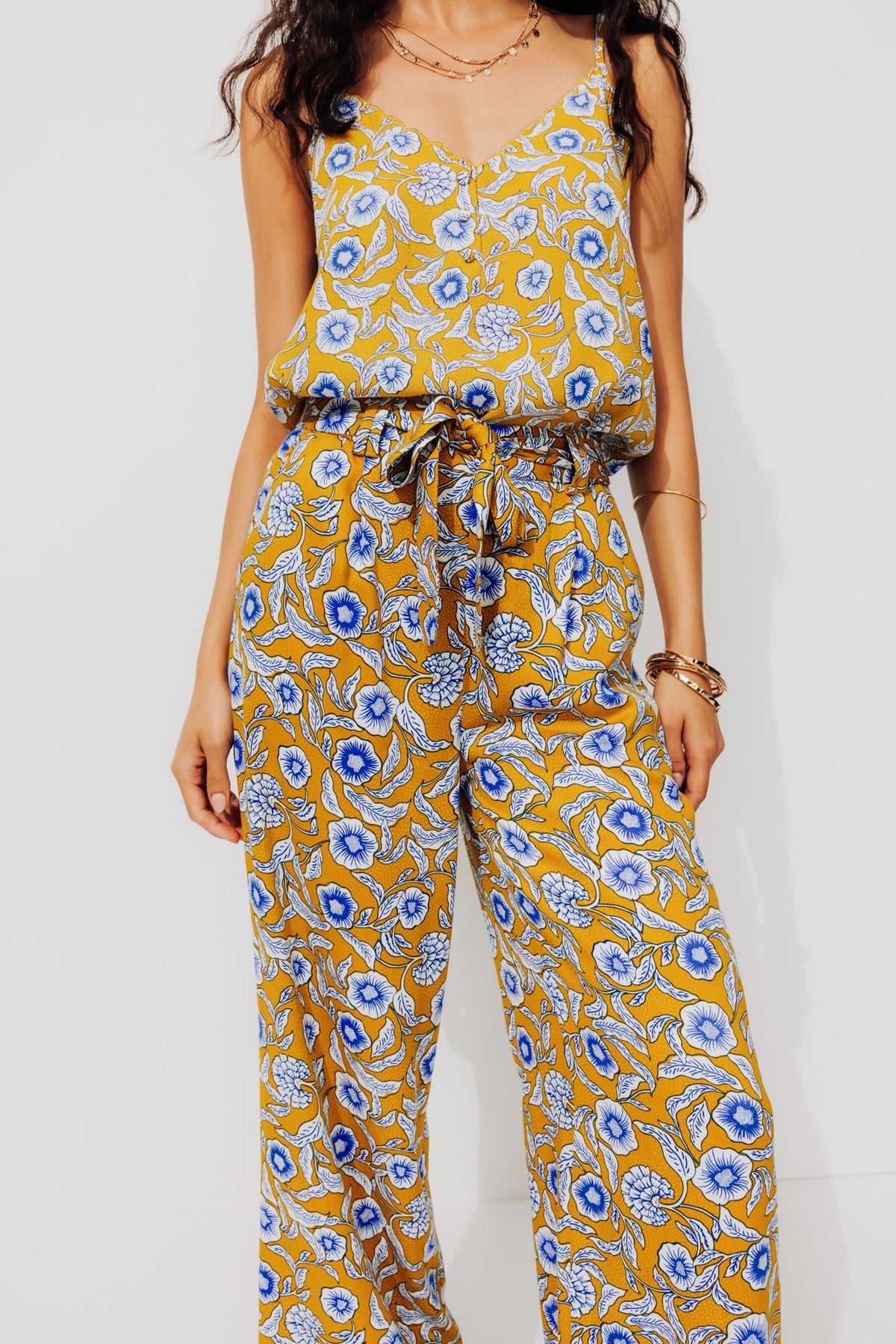 Promod High-Waist Wideleg Trousers