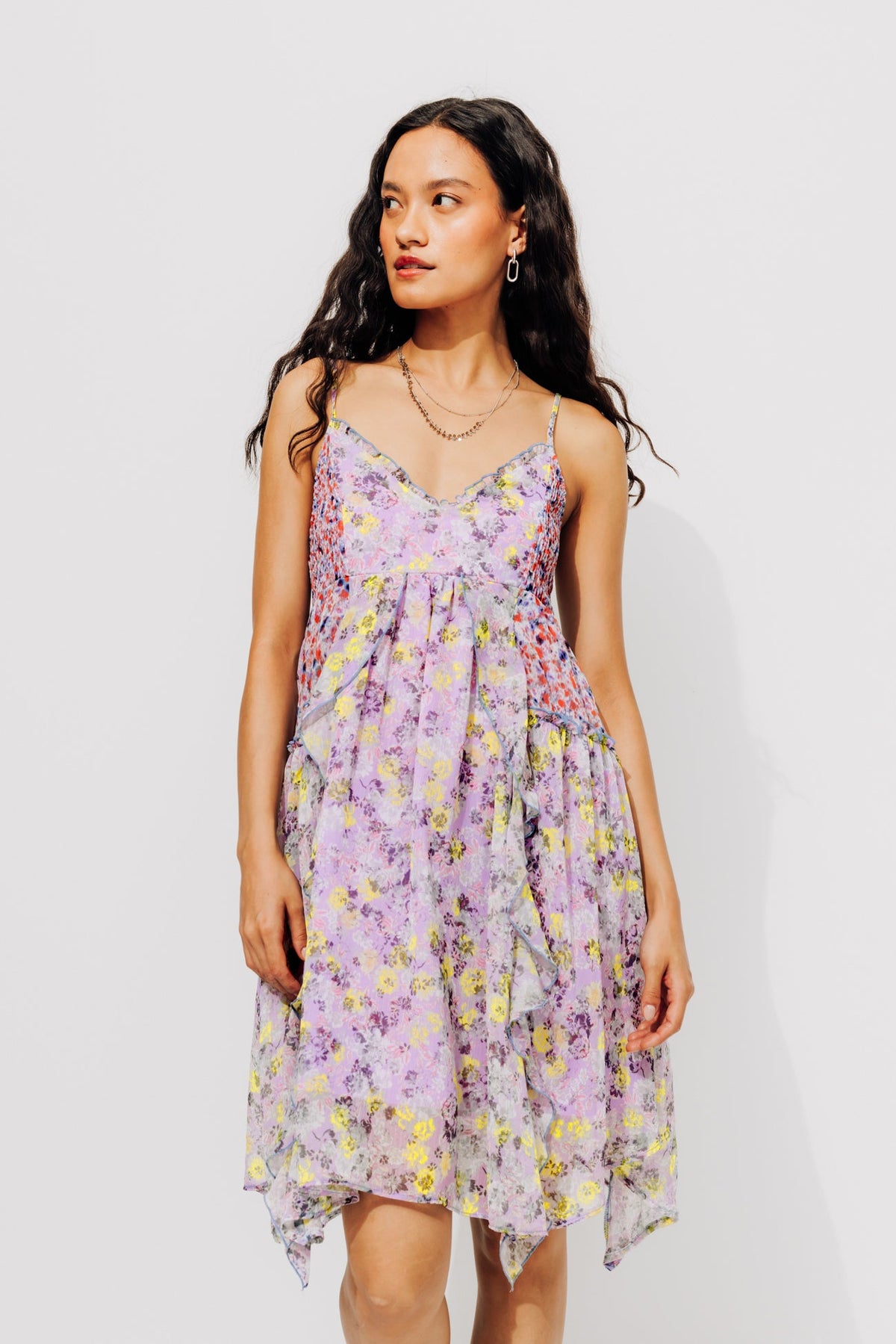 Promod Floral Dress Printed