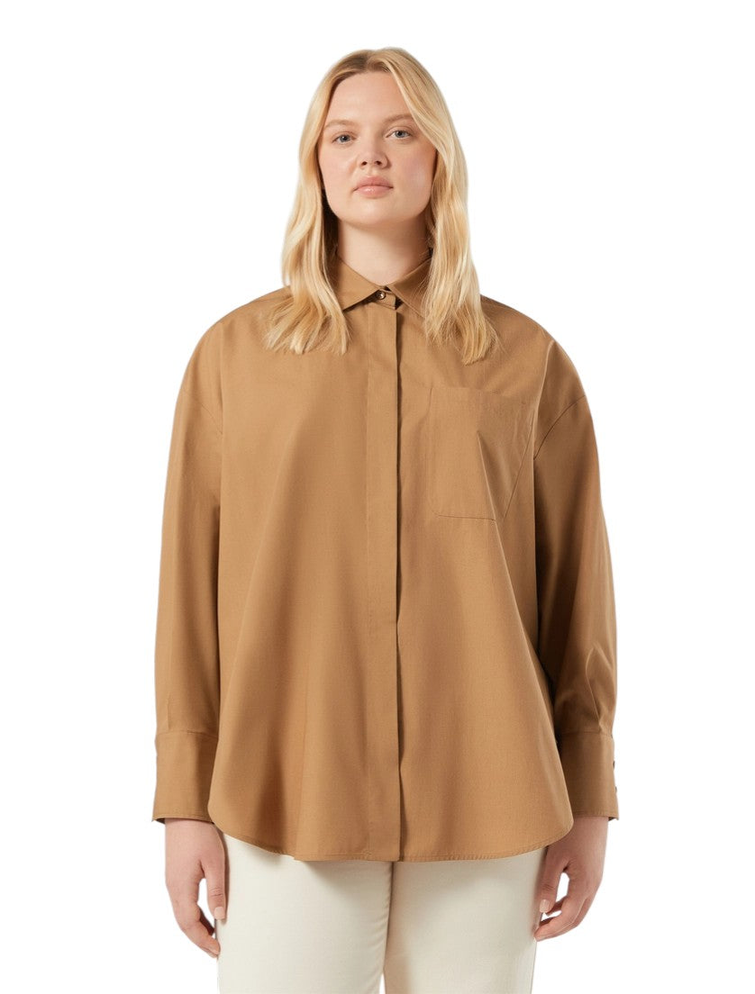 Marina Rinaldi Cotton poplin shirt