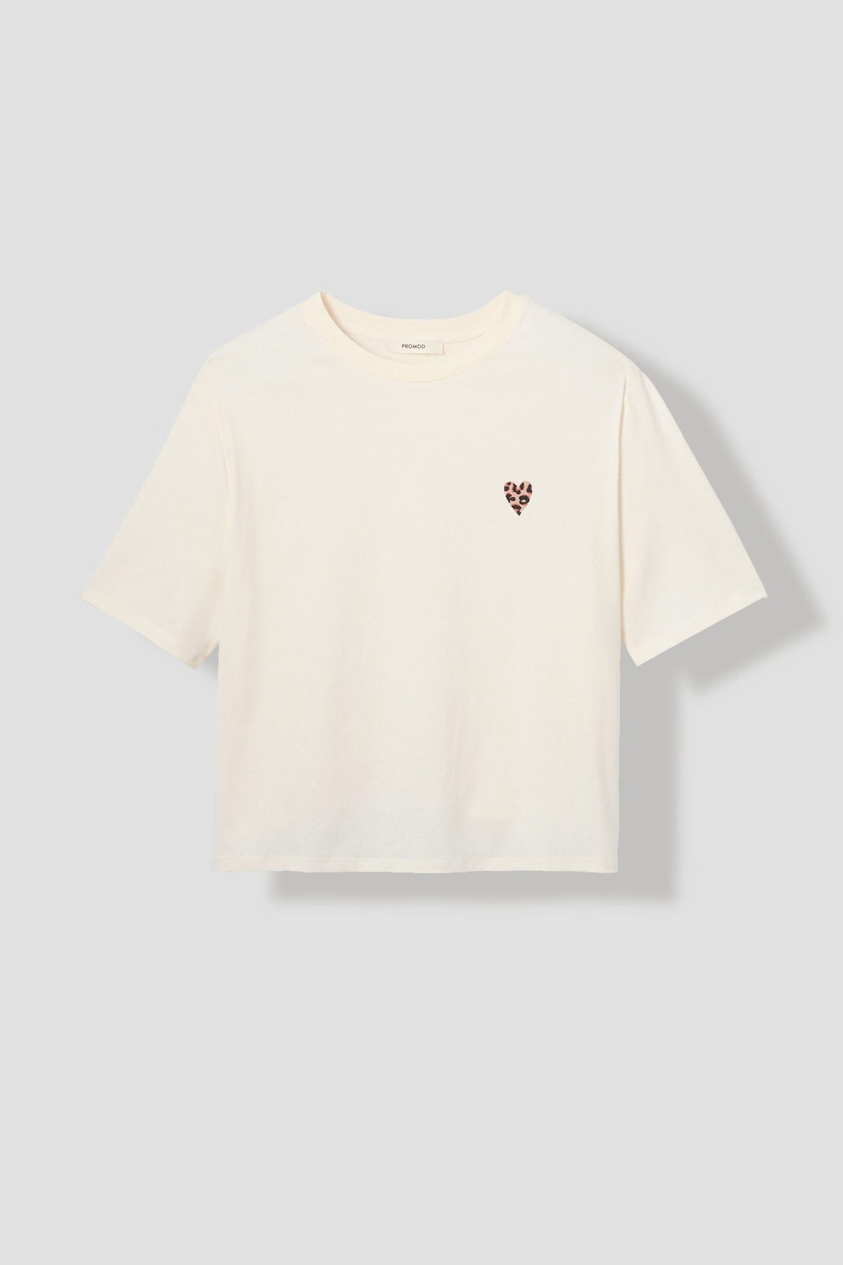Promod T-Shirt With Heart Motif