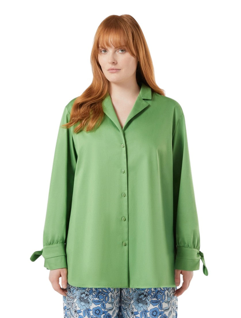 Marina Rinaldi Cotton sateen shirt