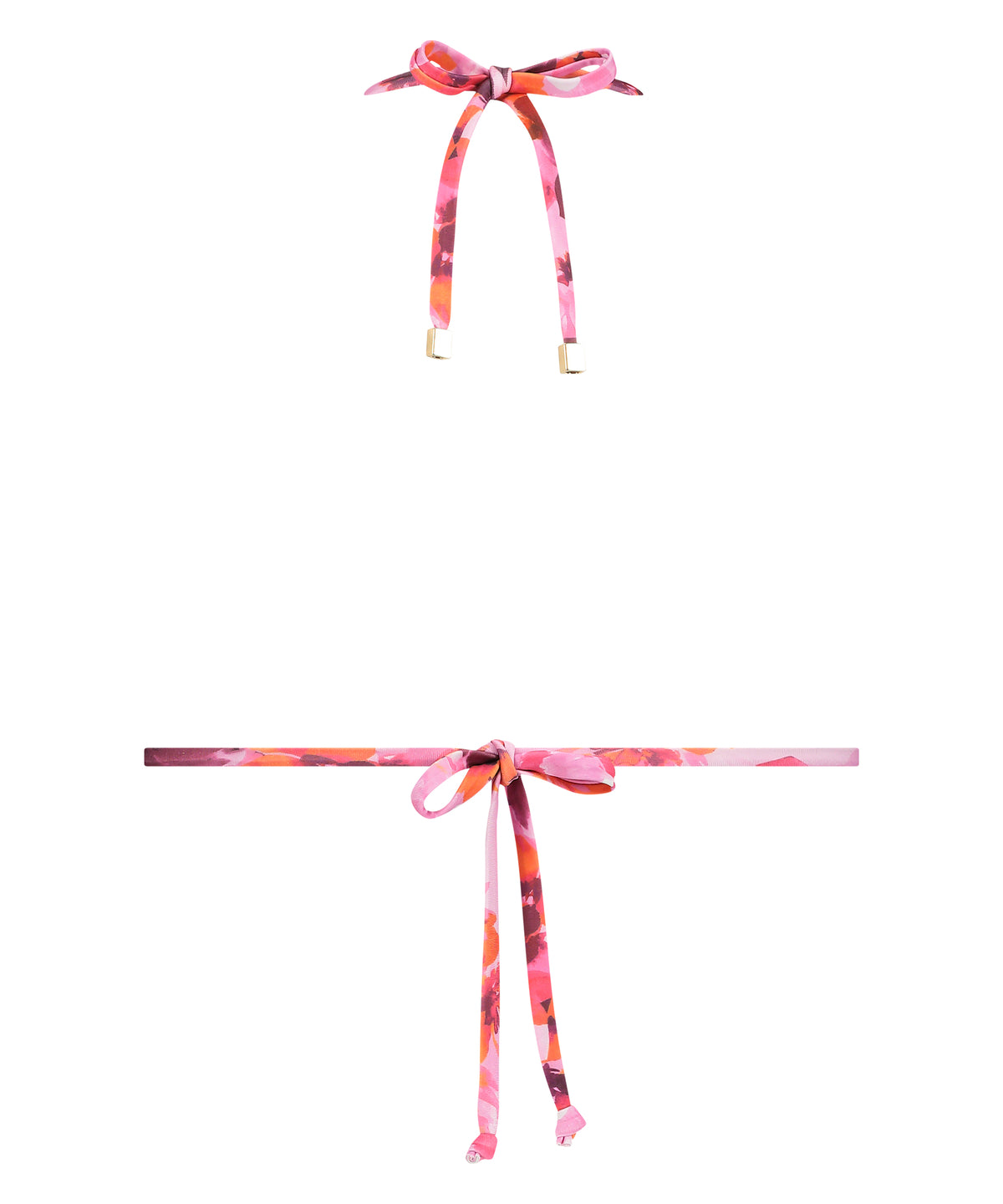 HUNKEMÖLLER Floral Triangle Bikini Top