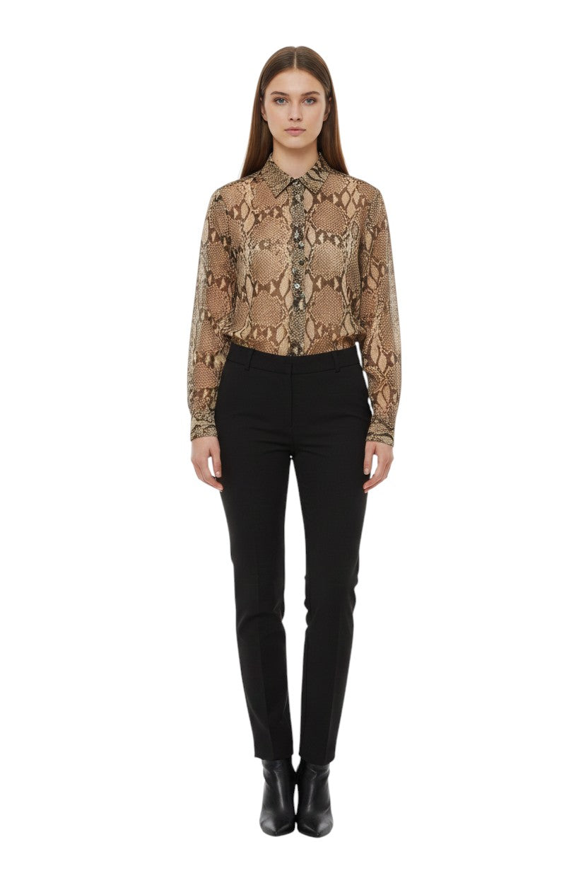 BSB Animal print shirt with long sleeves
