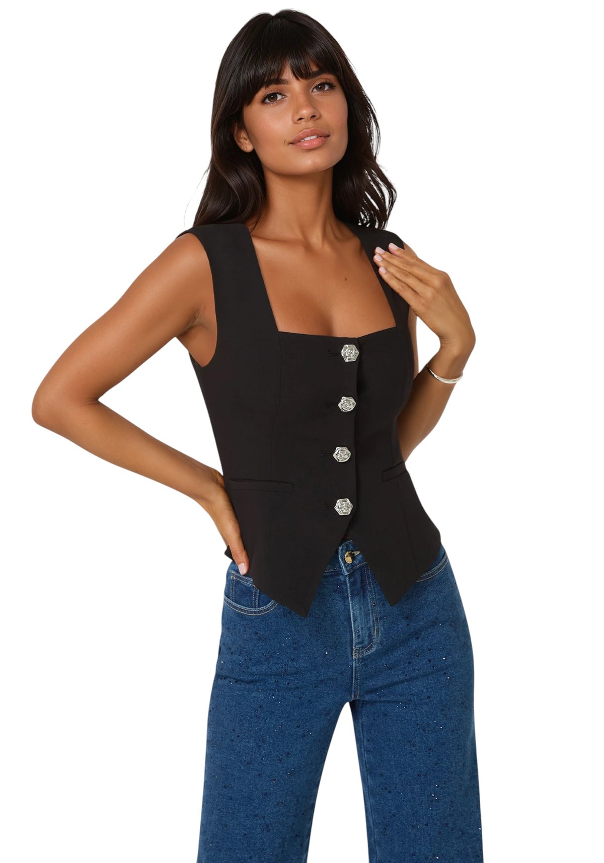 Bebe Fitted Vest