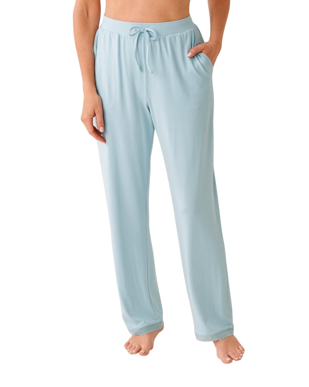 La vie en Rose Super Soft Lace Trim Pajama Pants
