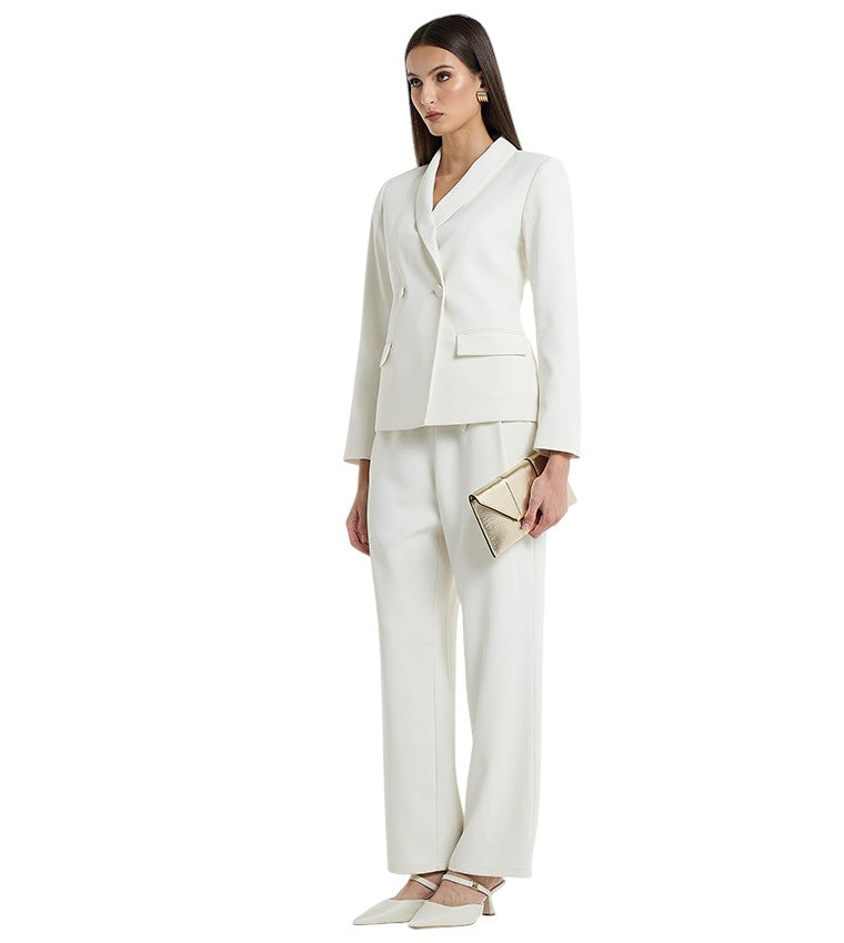 BCBGMAXAZARIA Detachable Belt Straight Fit Pants For Women