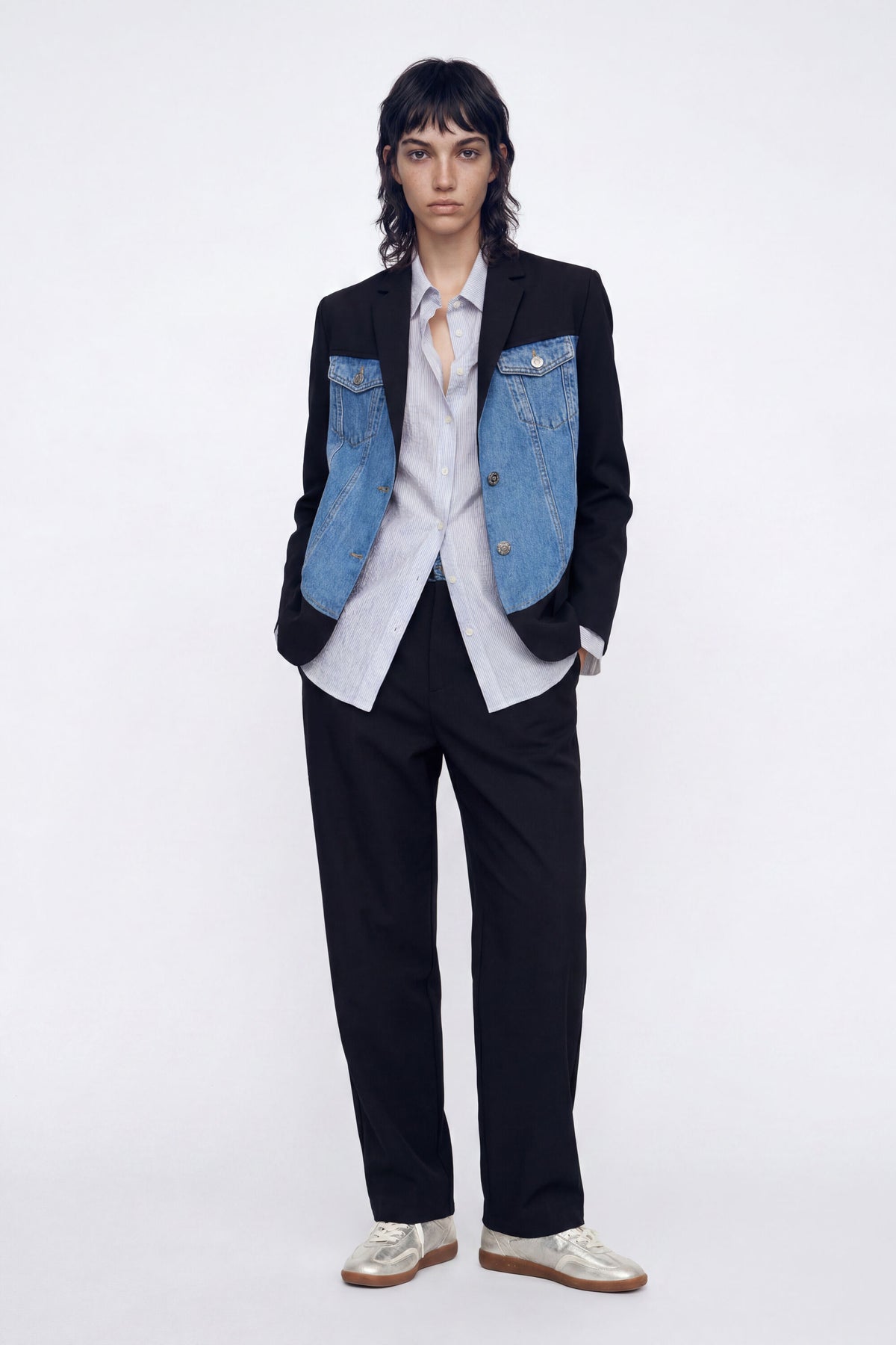 Desigual Hybrid Tailored Trousers