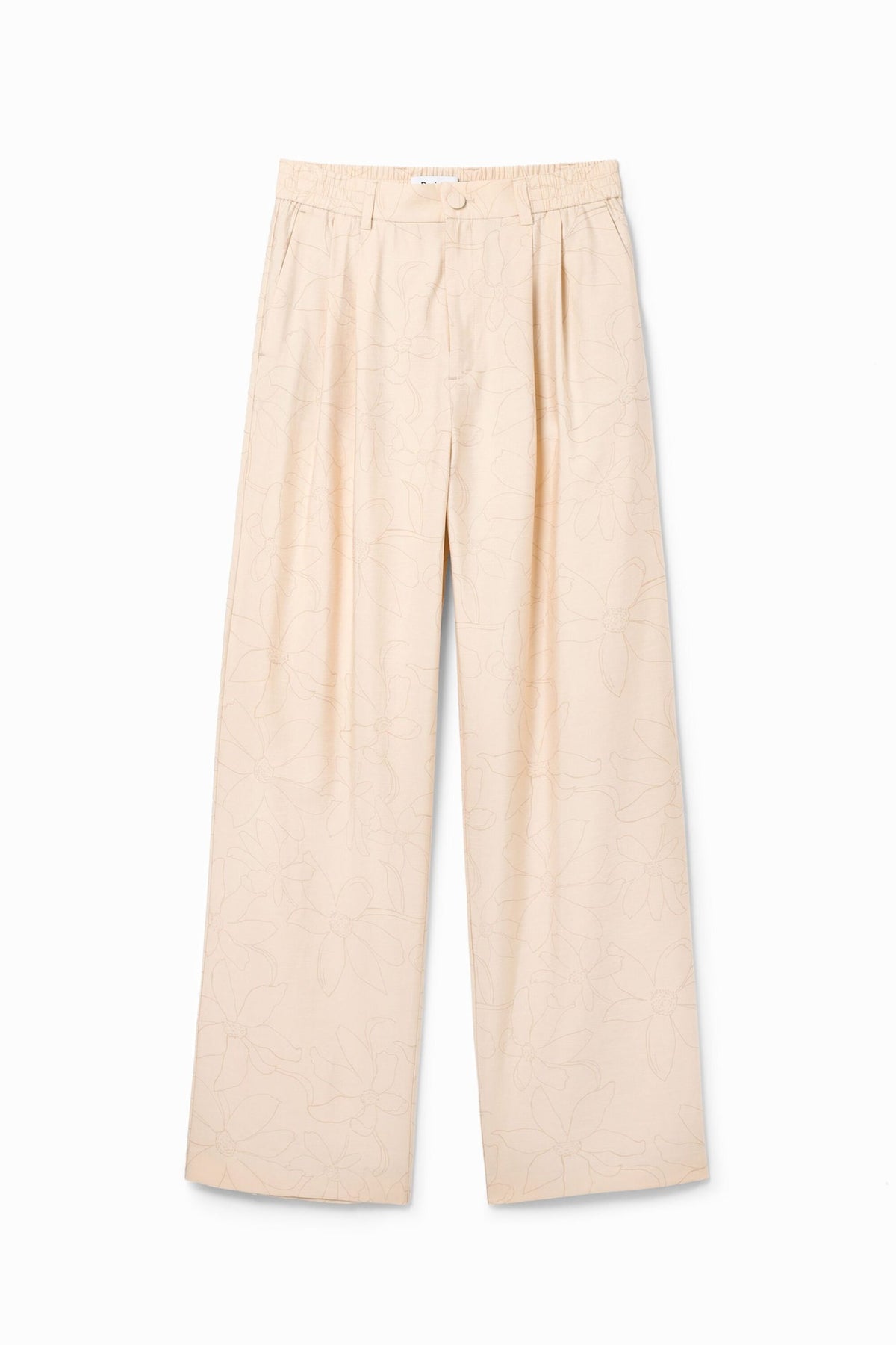 Desigual Tailored Floral Trousers