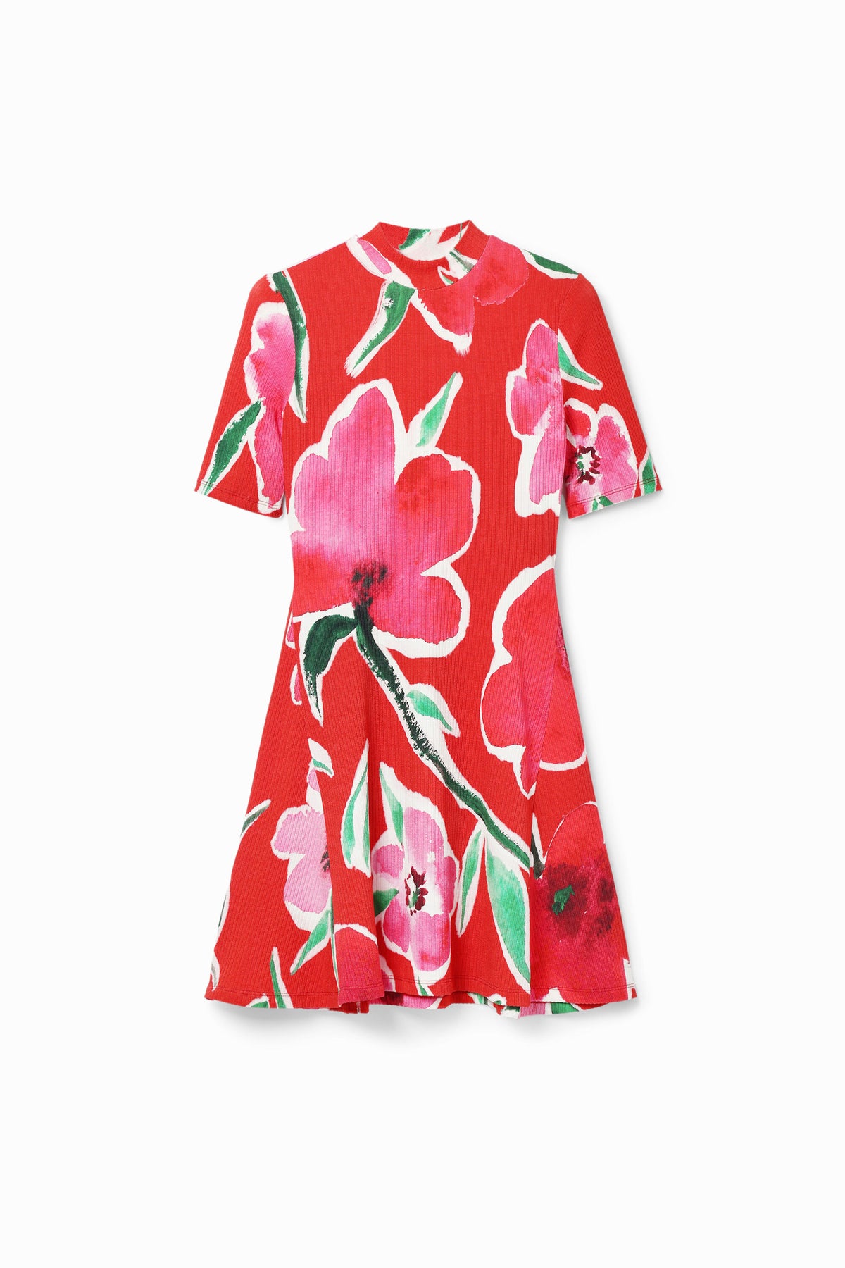 Desigual Short Floral Skater Dress