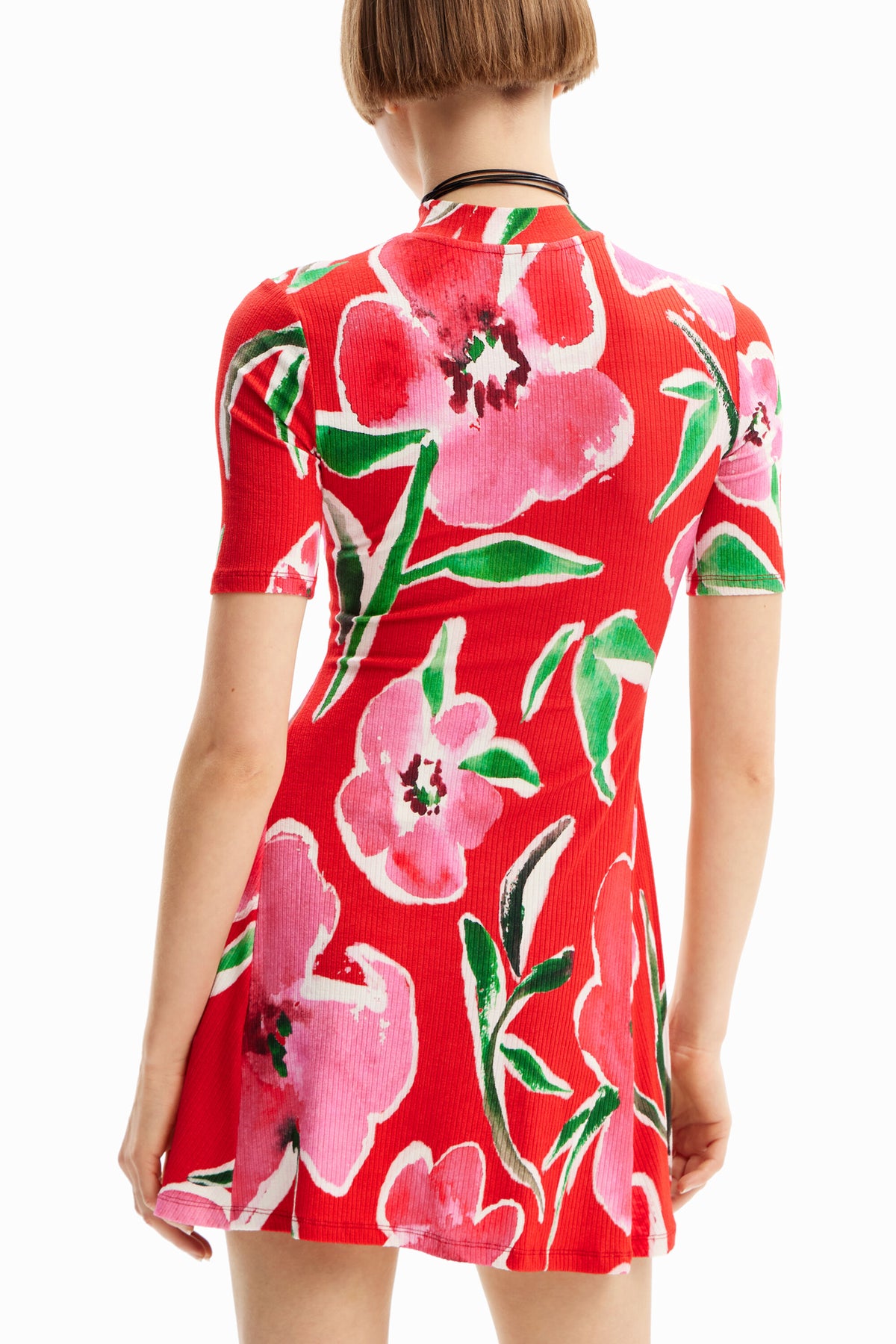 Desigual Short Floral Skater Dress