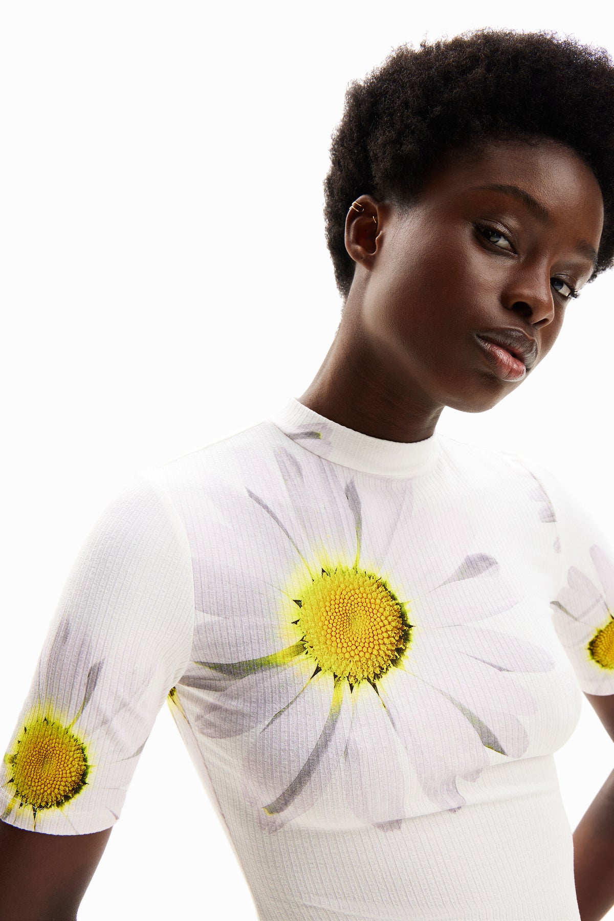 Desigual Short Daisy Skater Dress