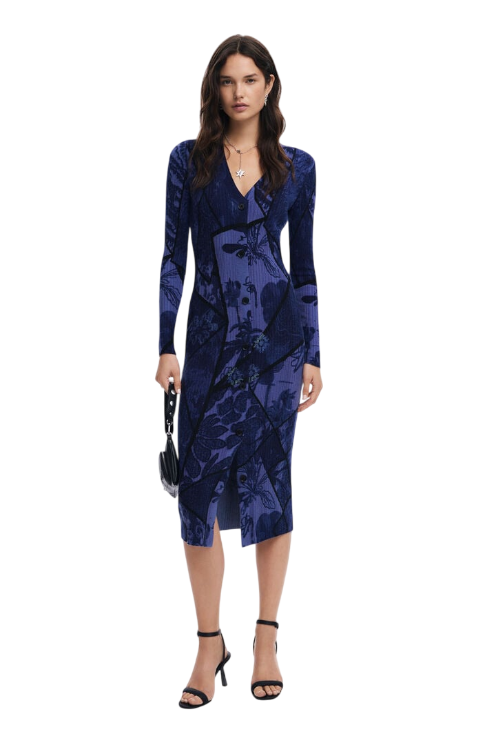Desigual Floral Midi Dress
