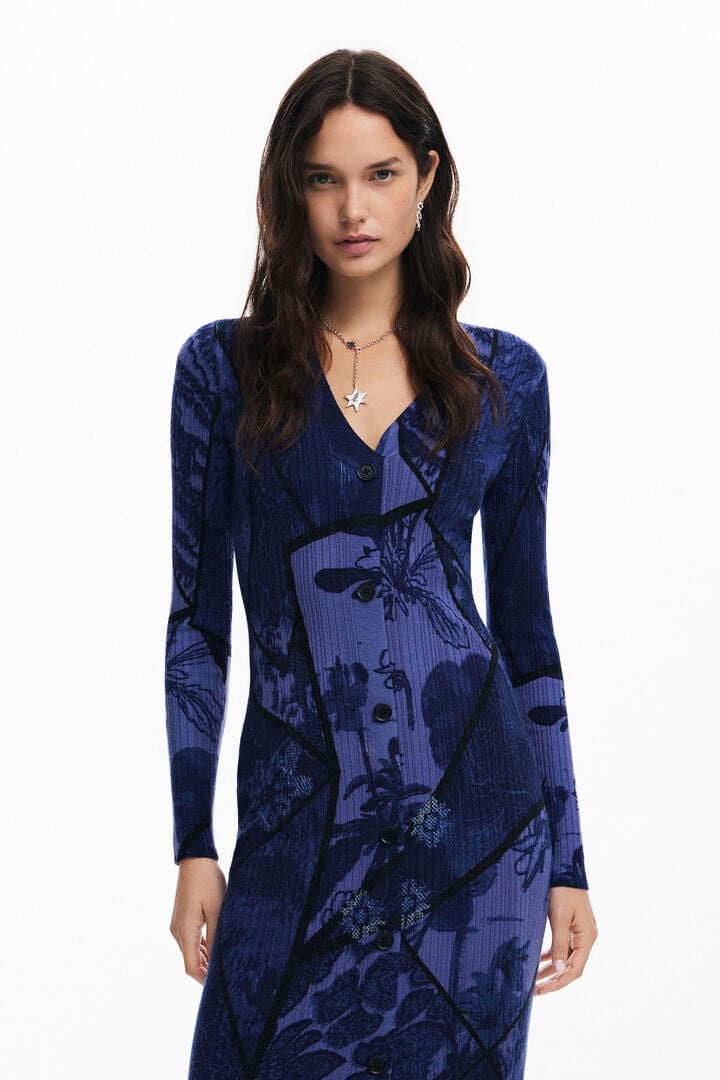 Desigual Floral Midi Dress