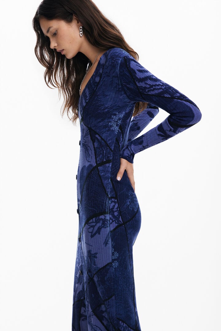 Desigual Floral Midi Dress