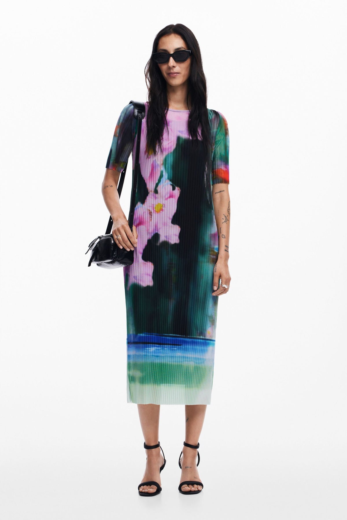 Desigual Floral Midi Dress