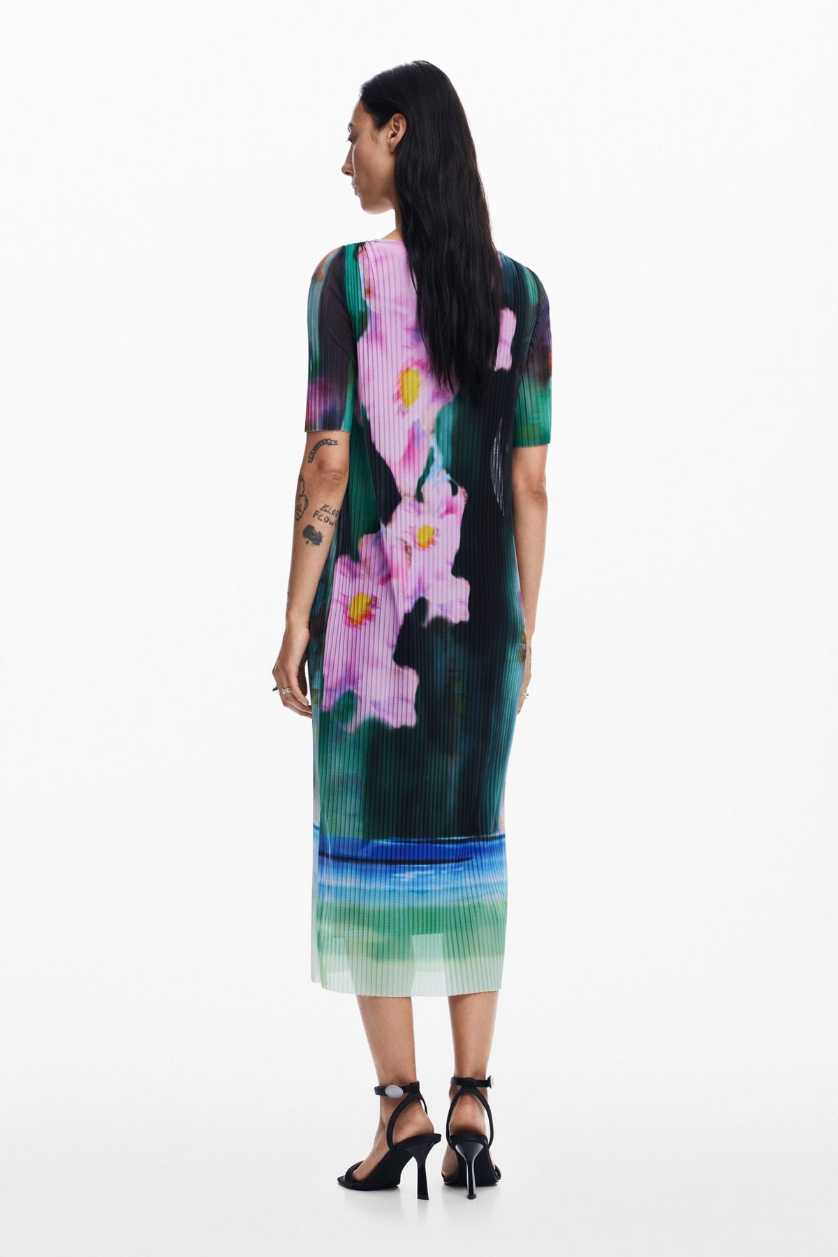 Desigual Floral Midi Dress