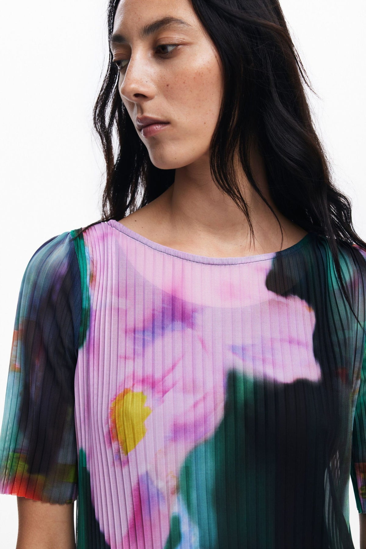 Desigual Floral Midi Dress