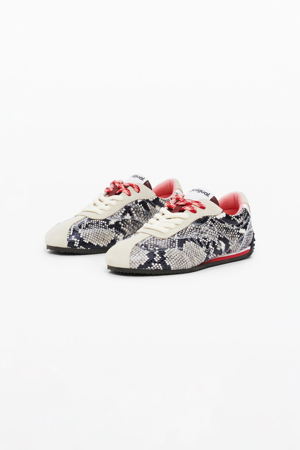 Desigual Snake print sneakers