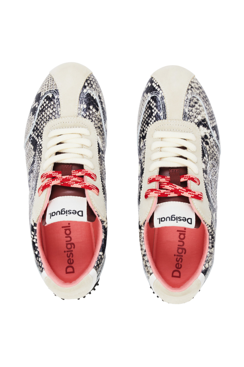 Desigual Snake print sneakers