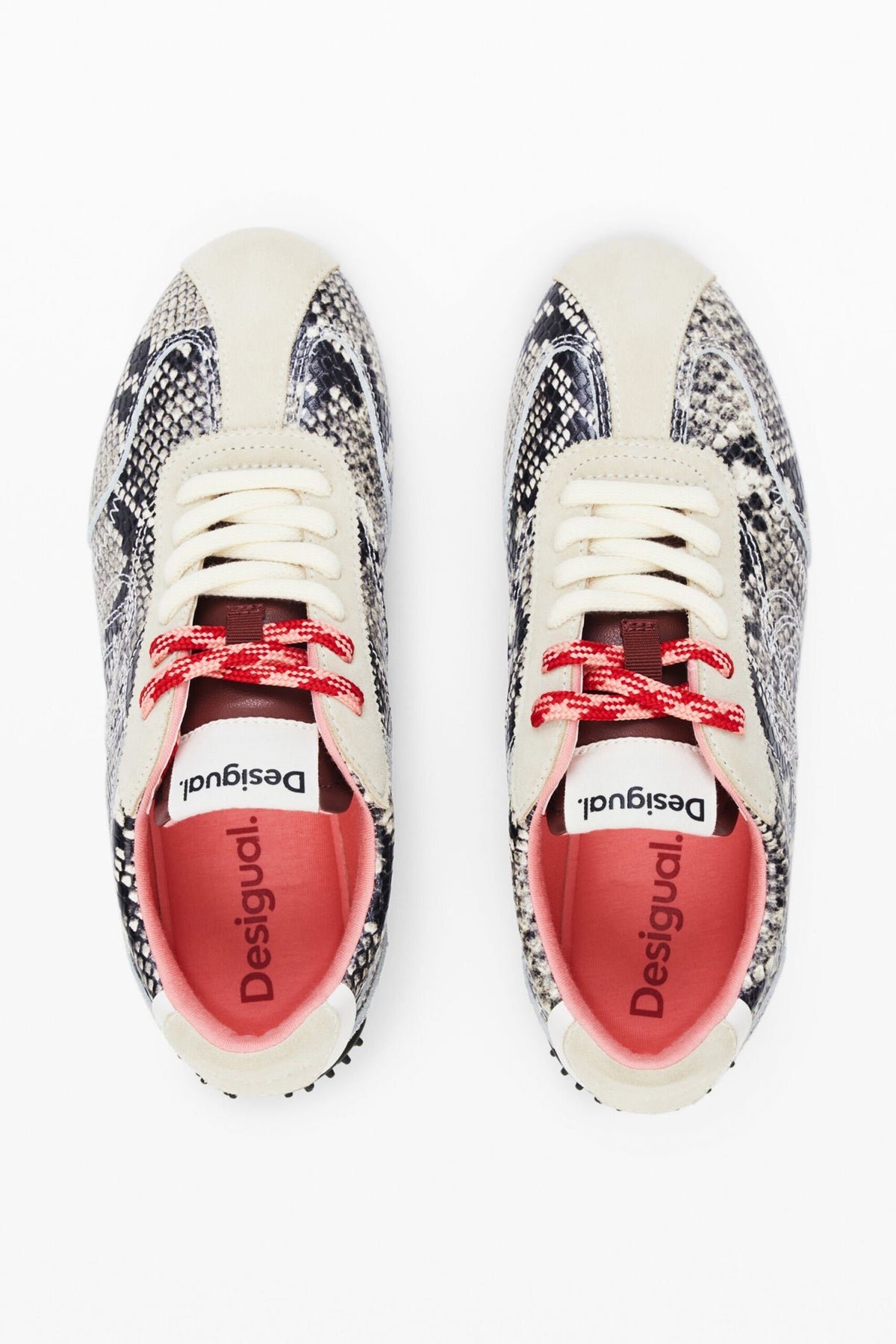 Desigual Snake print sneakers