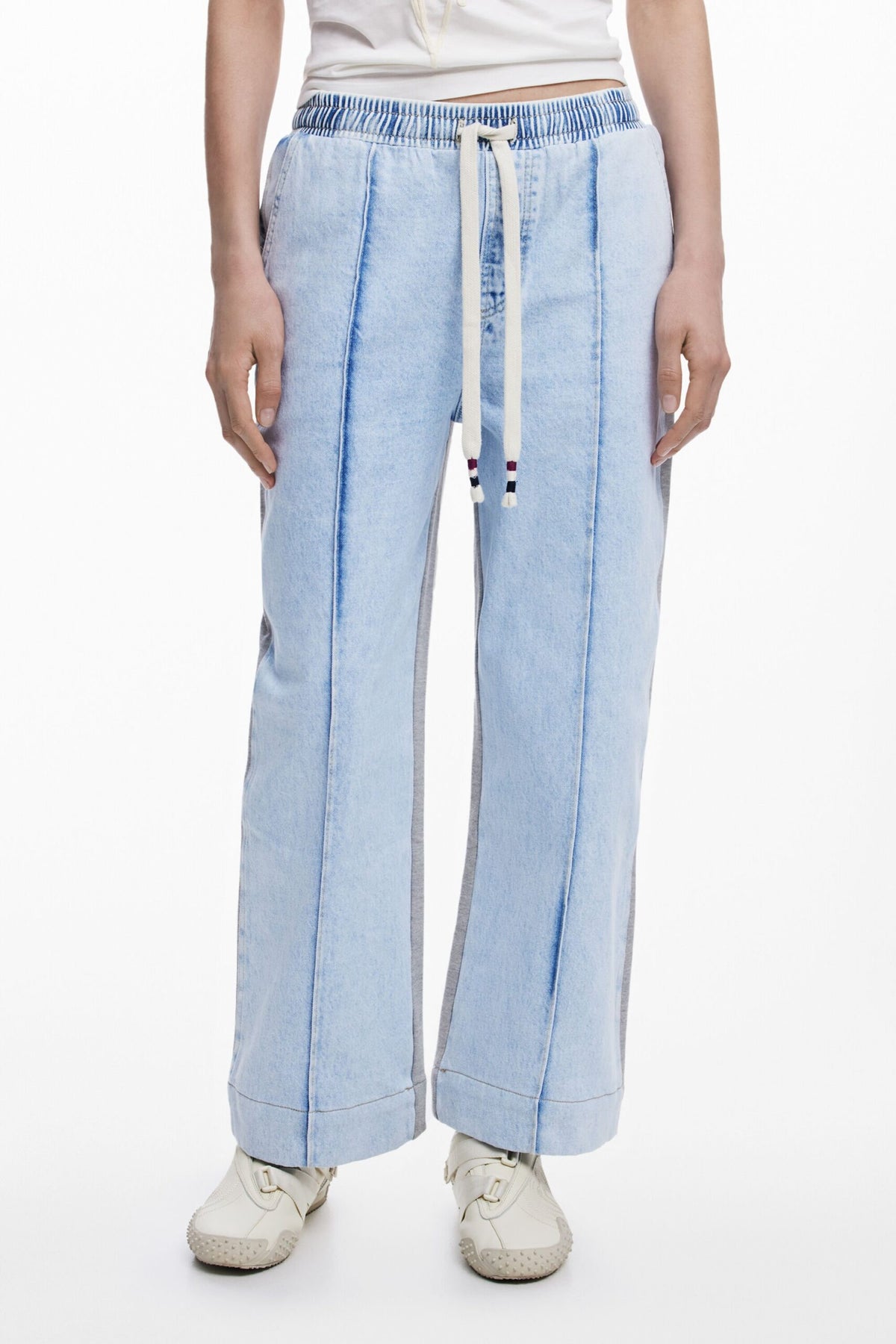 Desigual Cropped Jogger Jeans