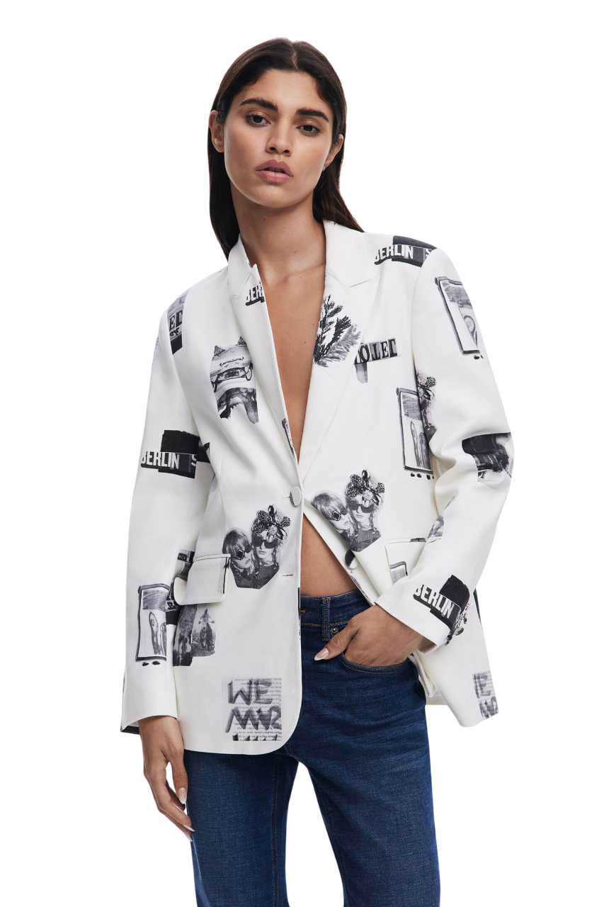 Desigual Collage blazer