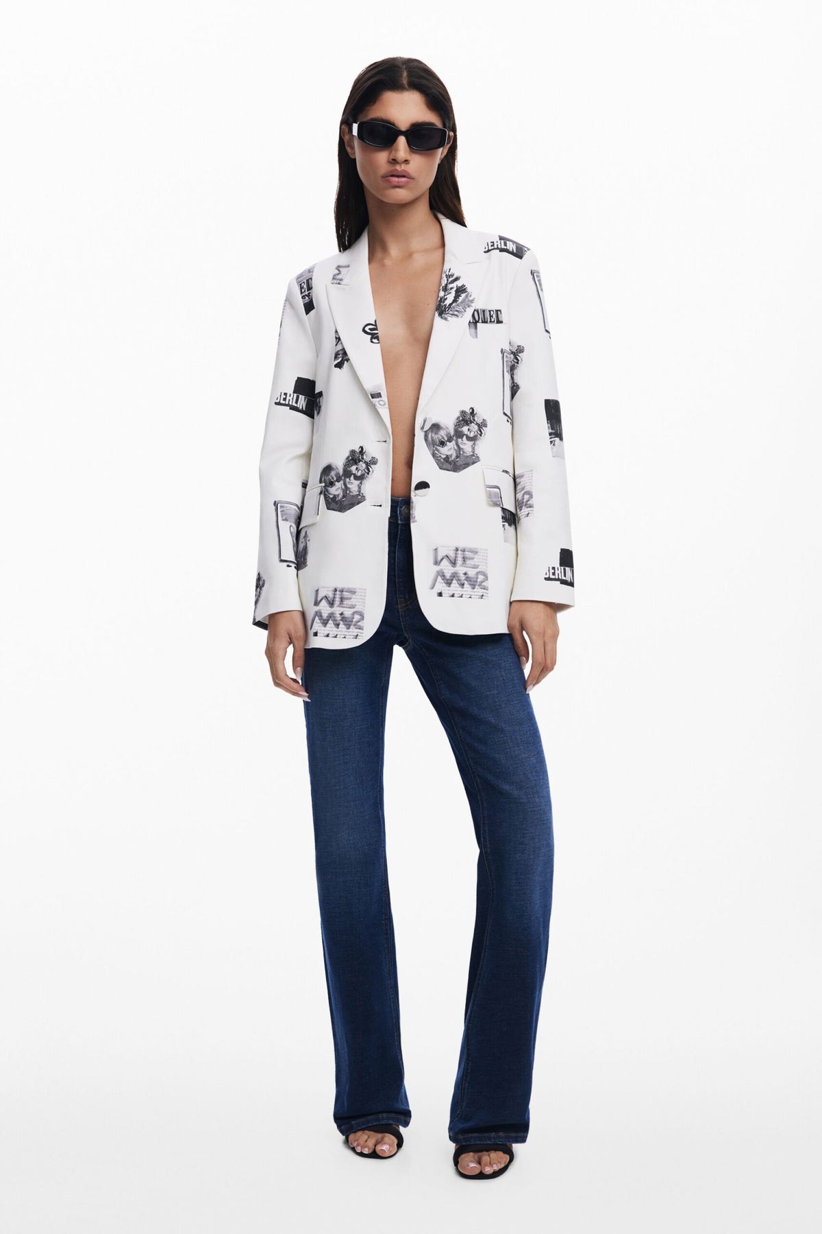 Desigual Collage blazer