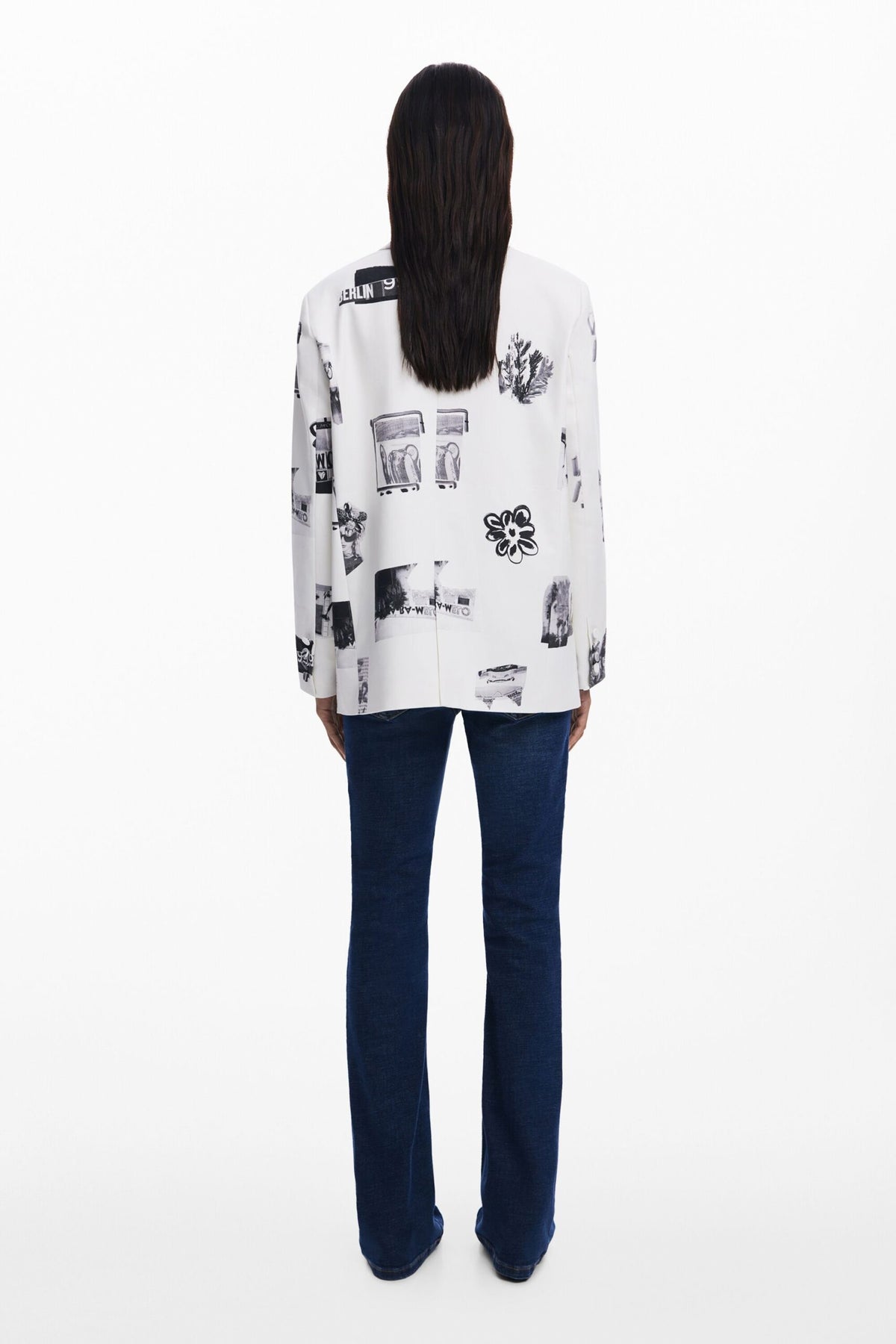 Desigual Collage blazer