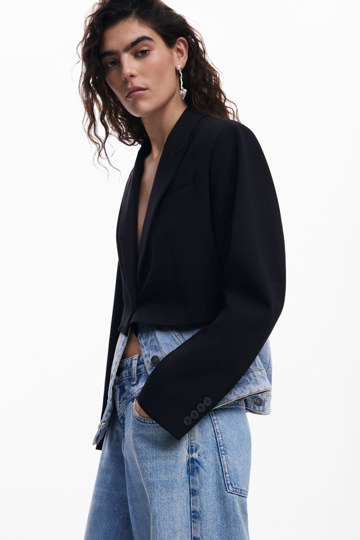 Desigual Combined blazer