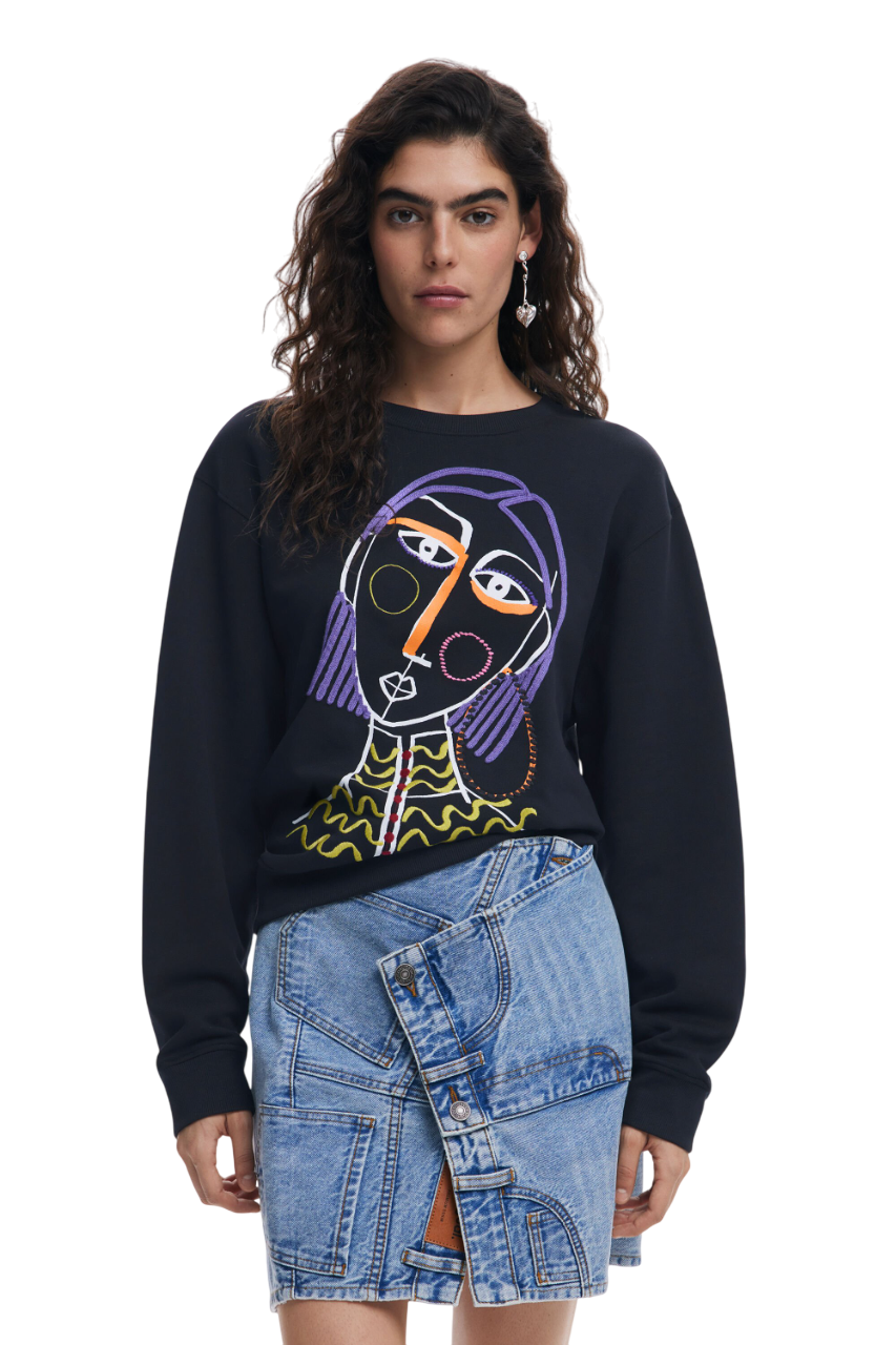 Desigual Collage miniskirt