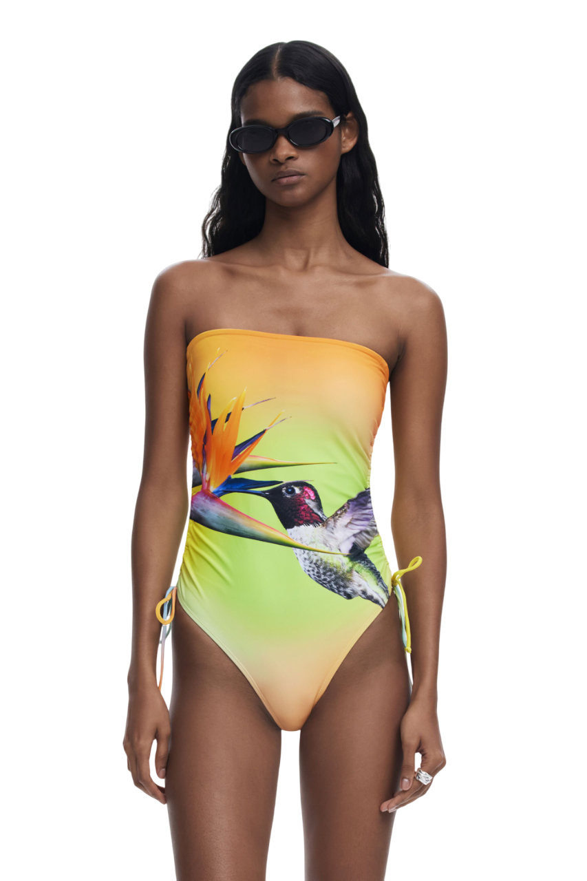 Desigual Colibrí Swimsuit