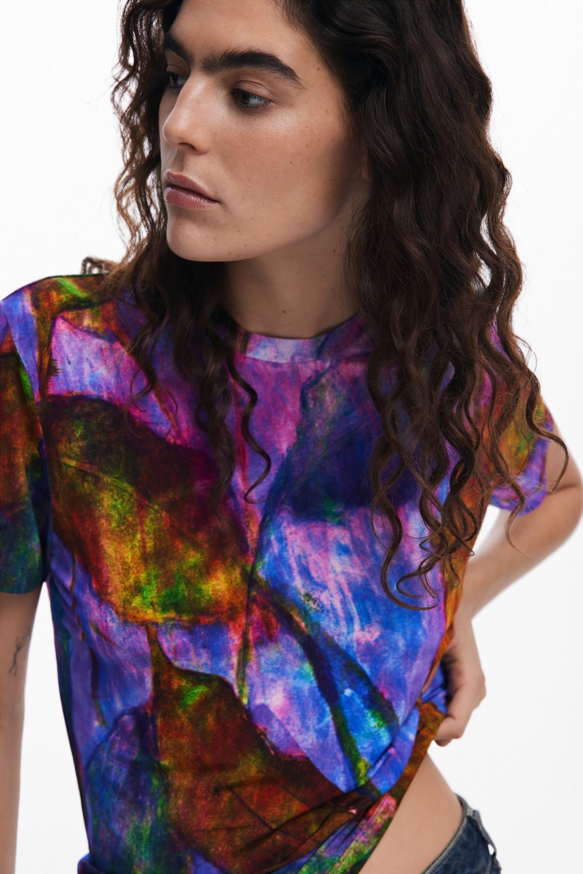 Desigual Leaf T-shirt