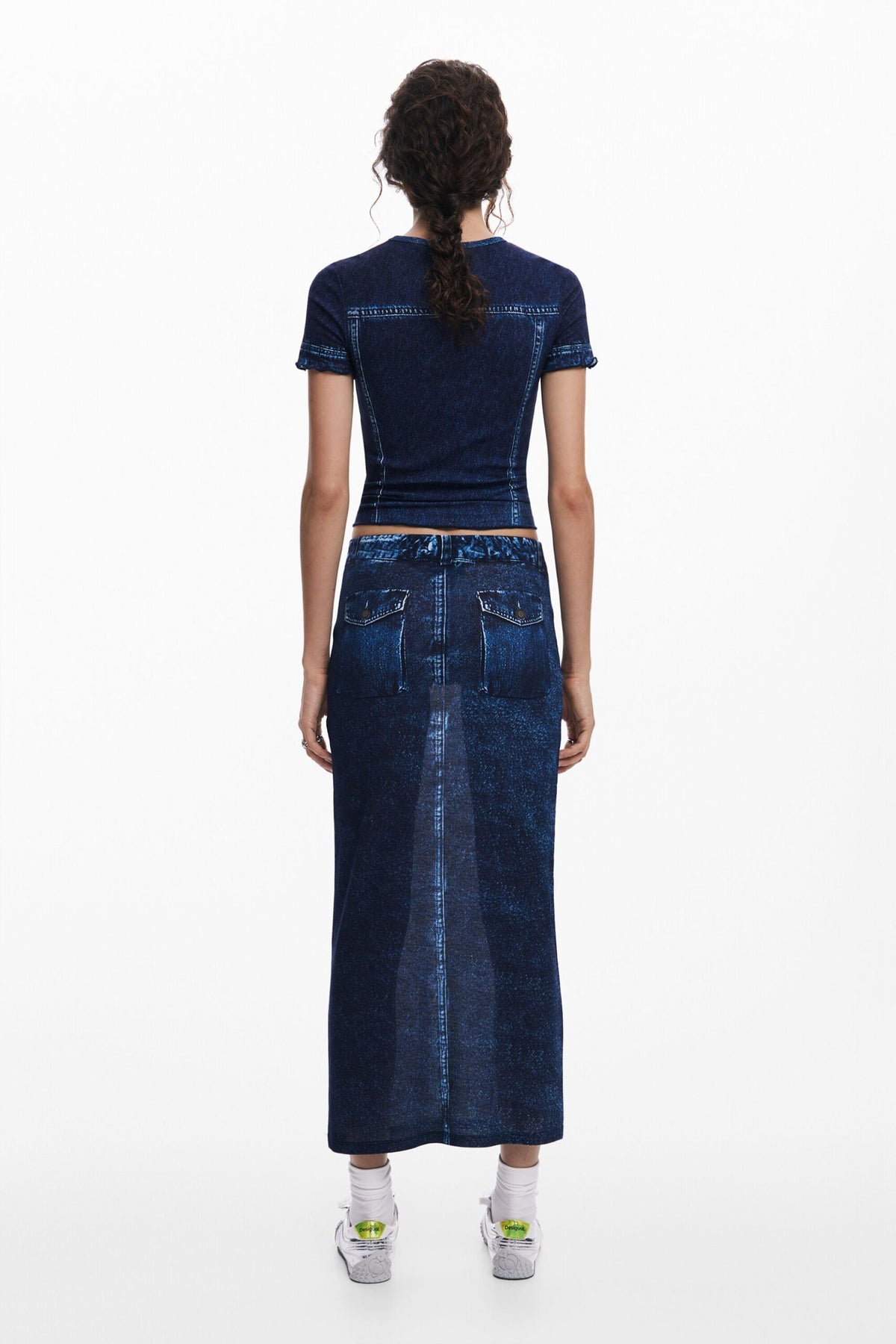 Desigual Denim effect T-shirt
