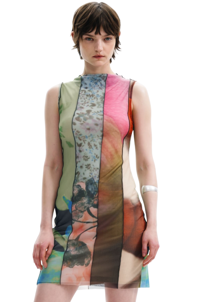 Desigual Panel mini dress