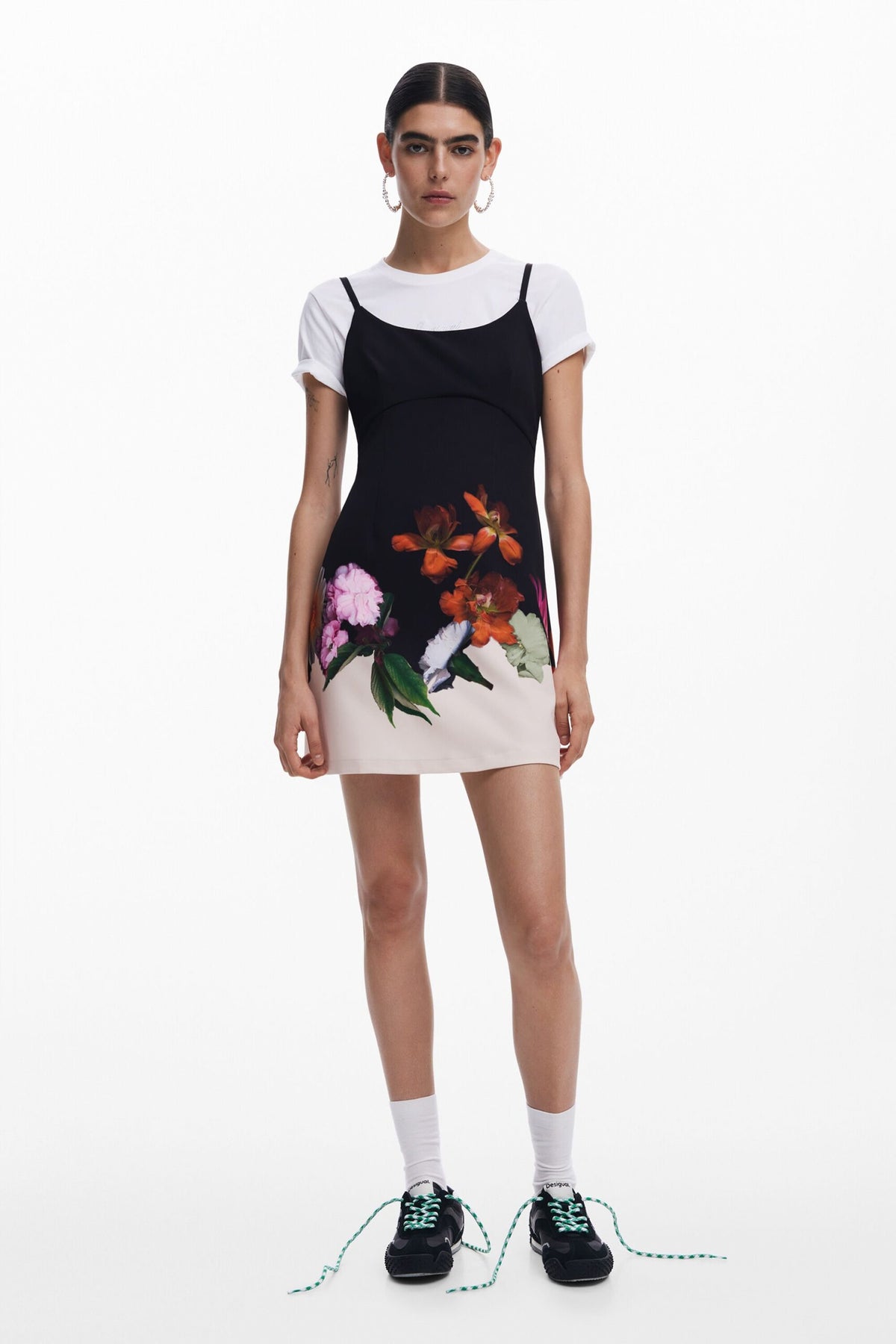 Desigual Printed mini dress