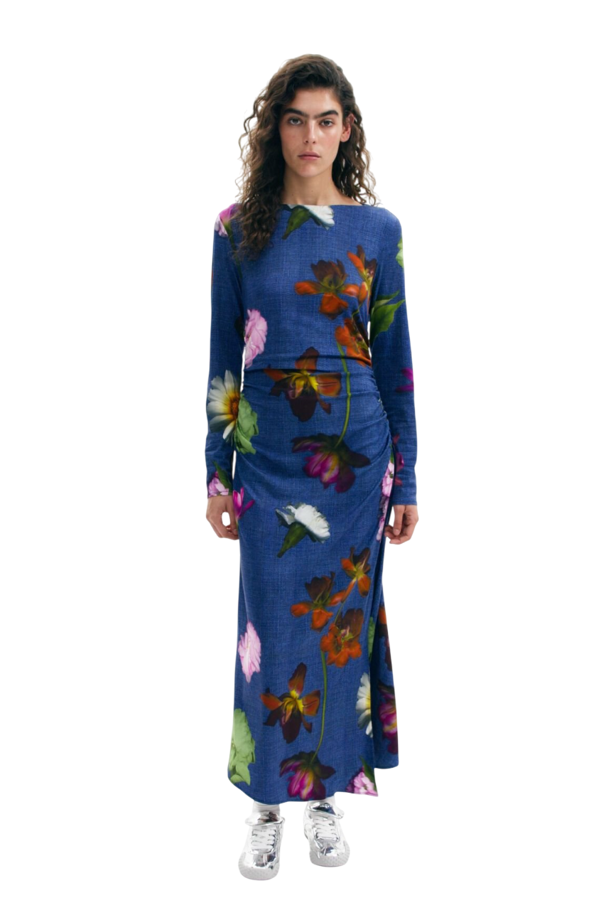 Desigual Asymmetric midi dress
