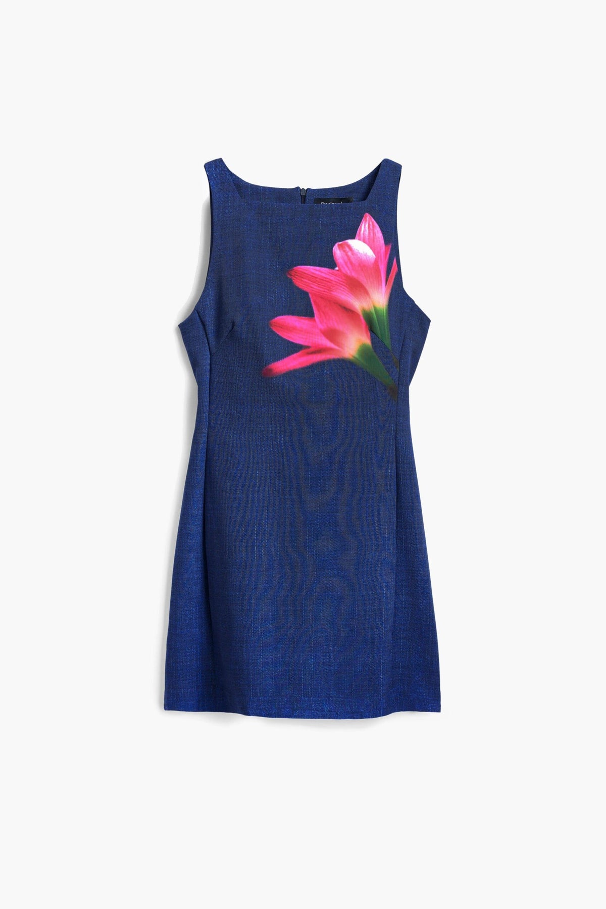 Desigual Denim-effect mini dress