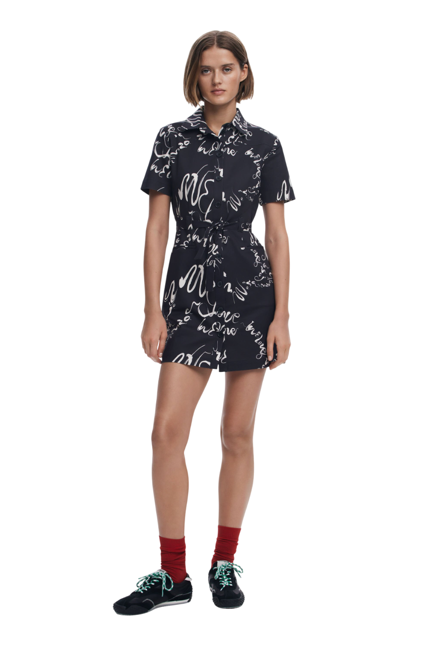 Desigual Printed short dress