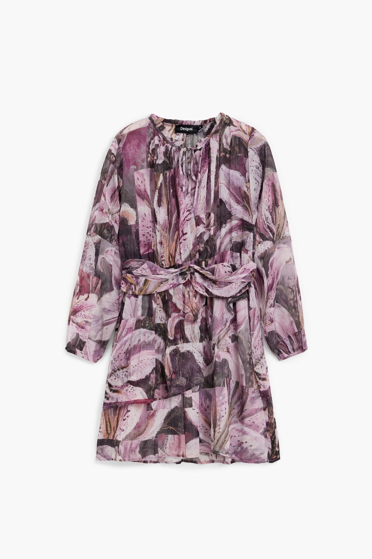 Desigual Flowy orchid dress