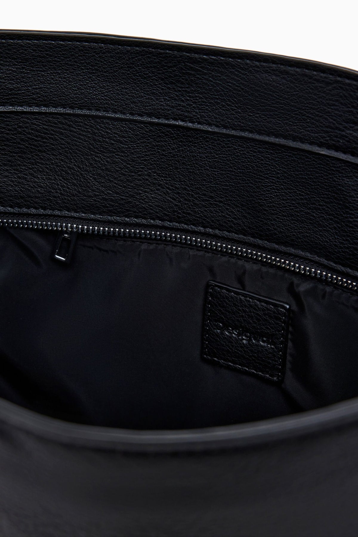 Desigual Medium embroidered faux leather bag
