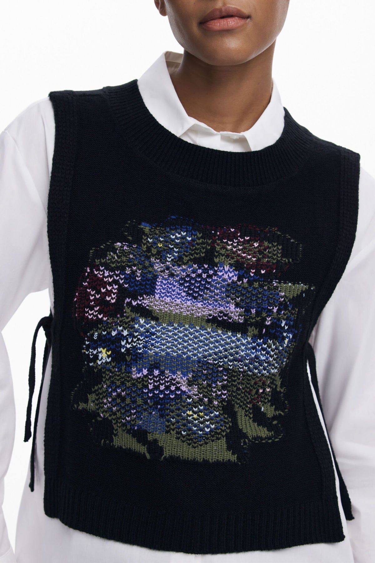 Desigual 2-in-1 floral shirt