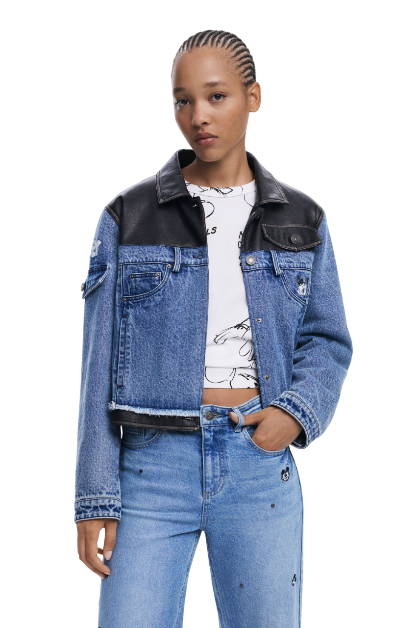 Desigual Mickey™ culotte jeans
