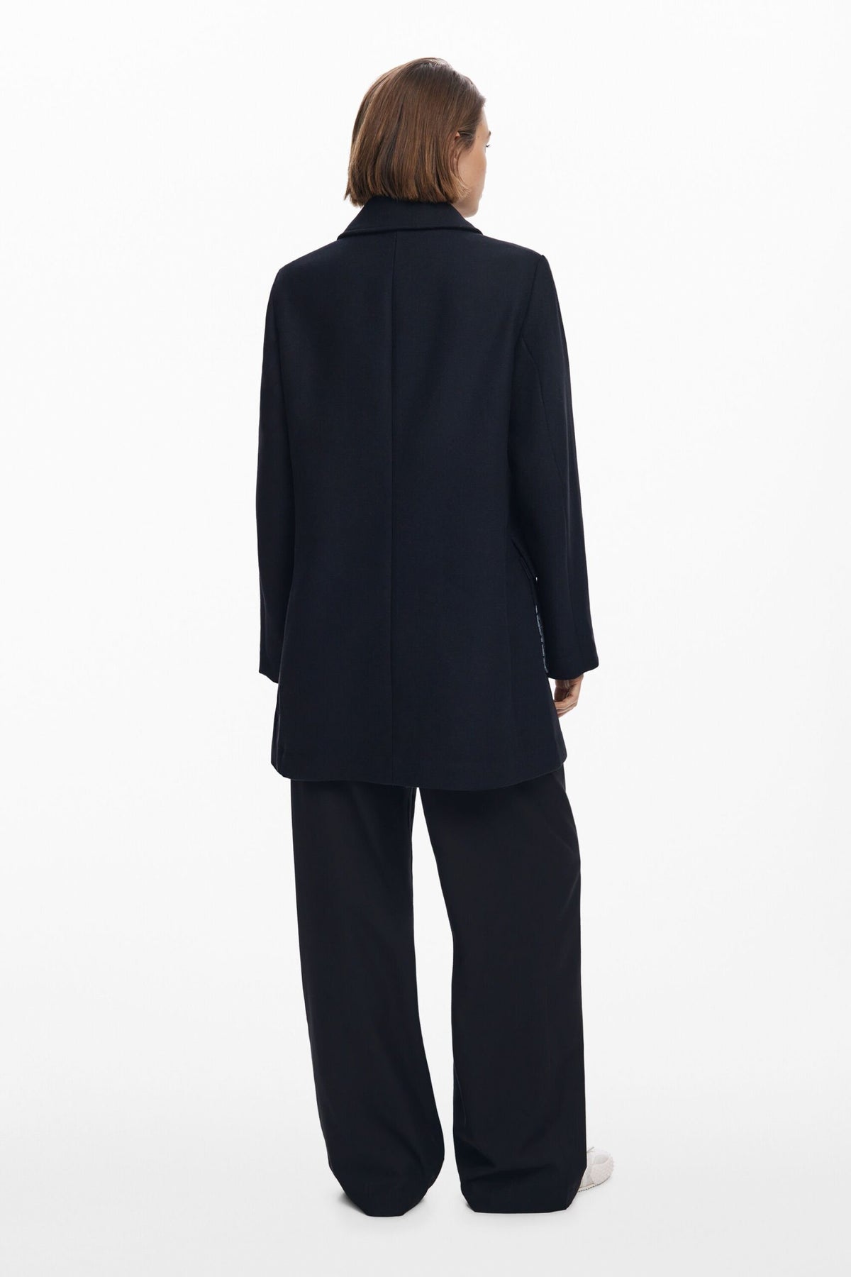 Desigual Straight patchwork coat