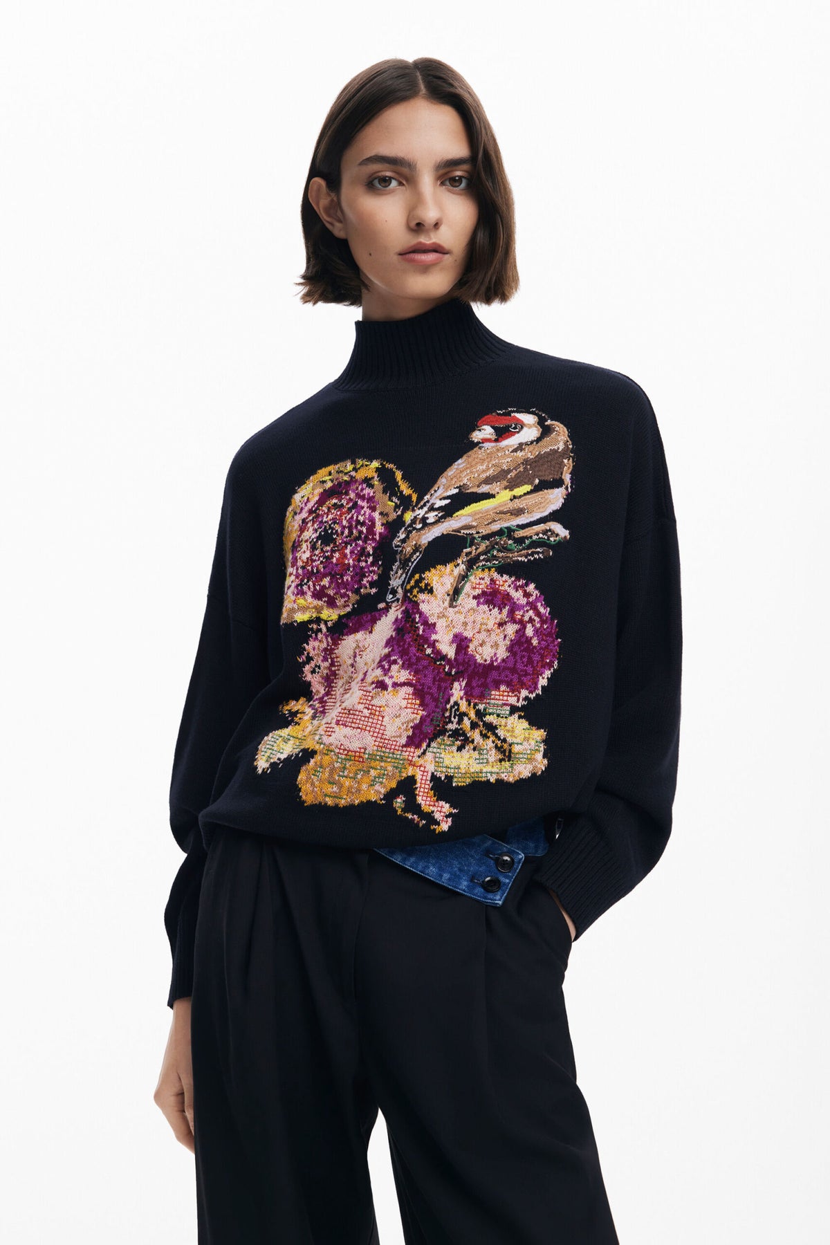 Desigual Sweater designed by Mr. Christian Lacroix