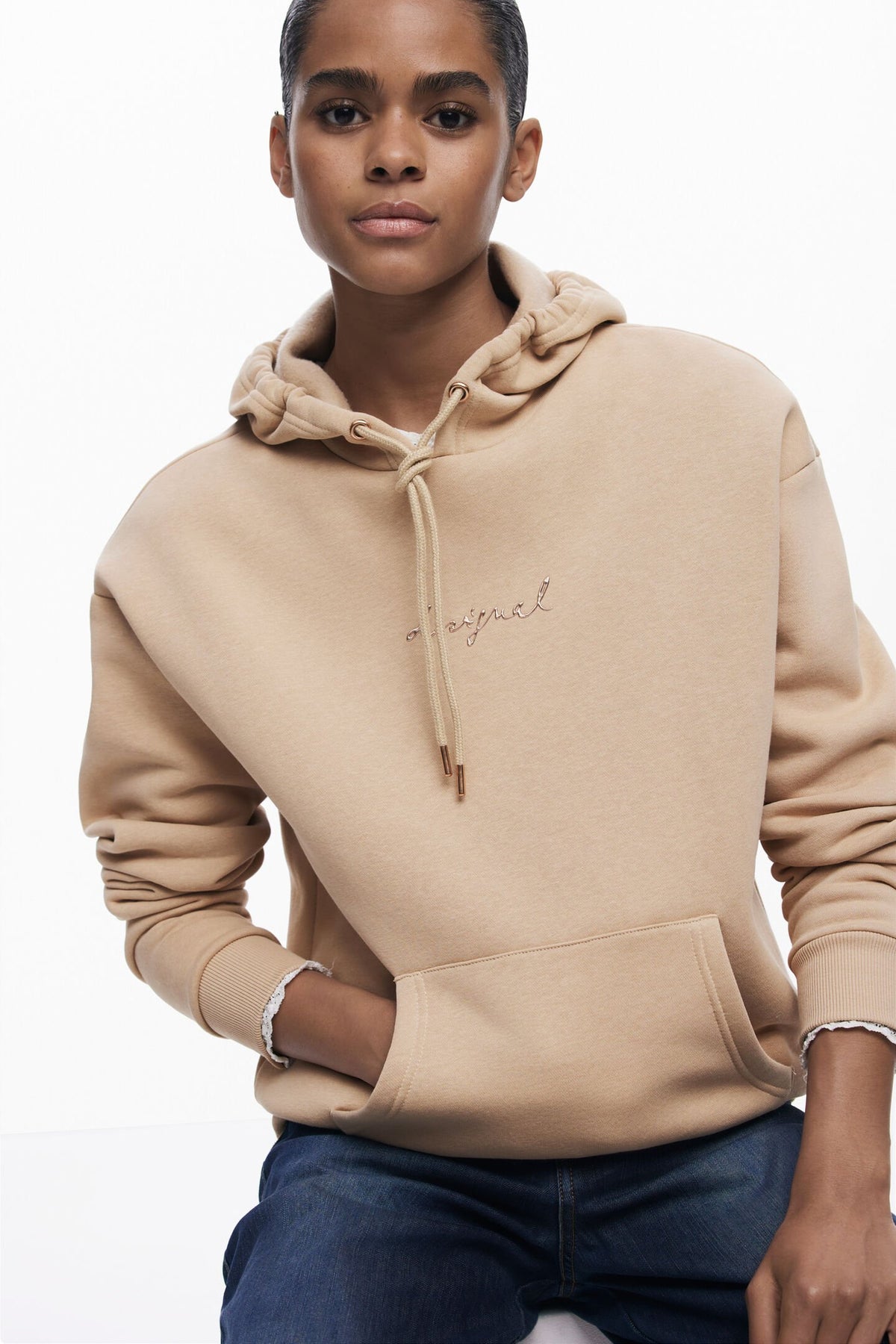 Desigual Basic logo sweatshirt