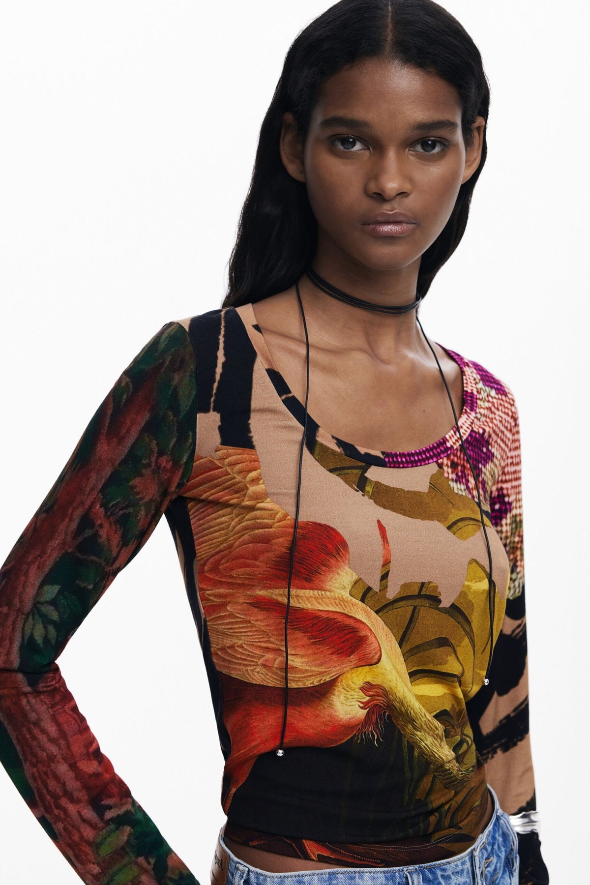 Desigual T-shirt designed by Mr. Christian Lacroix