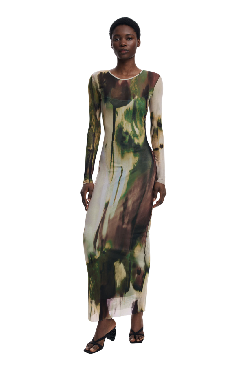 Desigual Long tulle dress